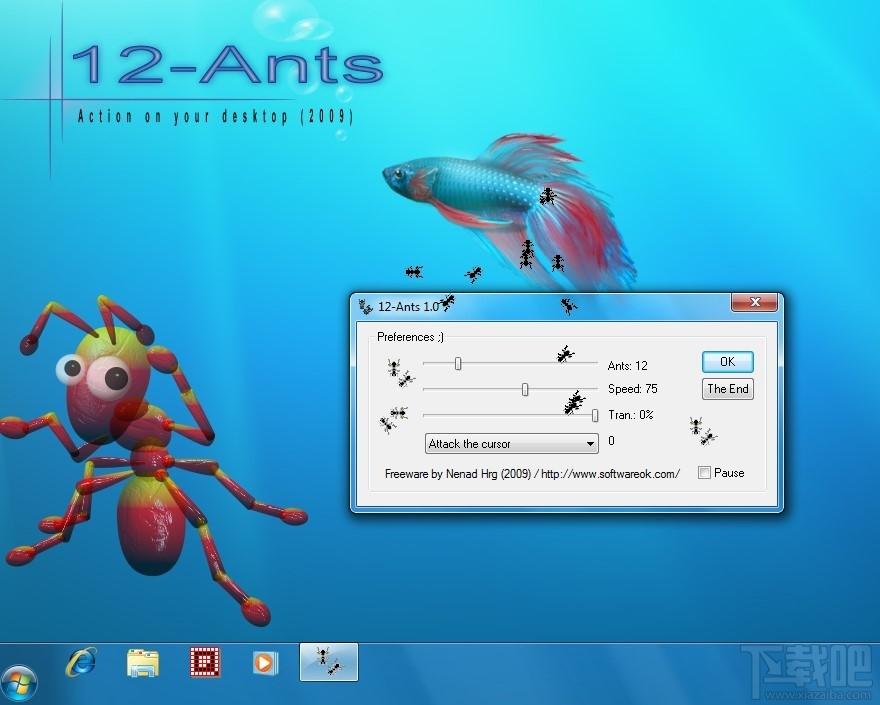 12-Ants,12-Ants下载,桌面蚂蚁,蚂蚁桌面